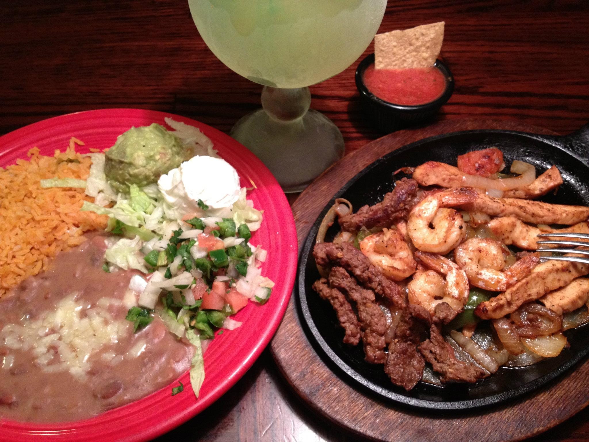 Authentic Mexican dish at Don Melquias
